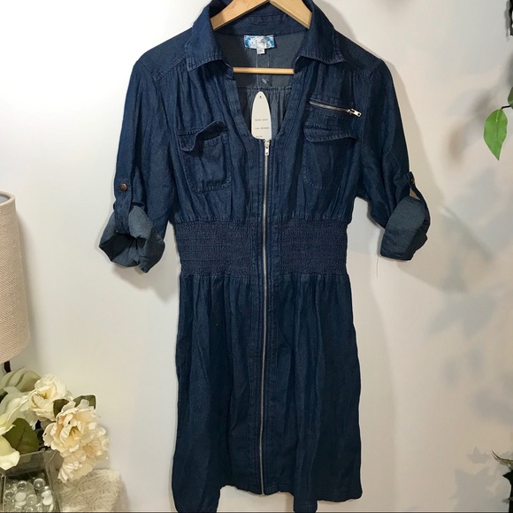j gee denim dress